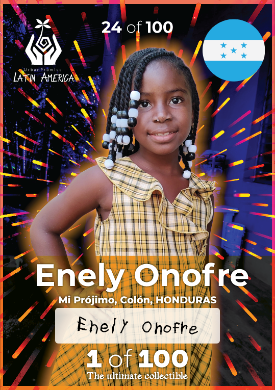 1 of 100 trading card — Enely Onofre